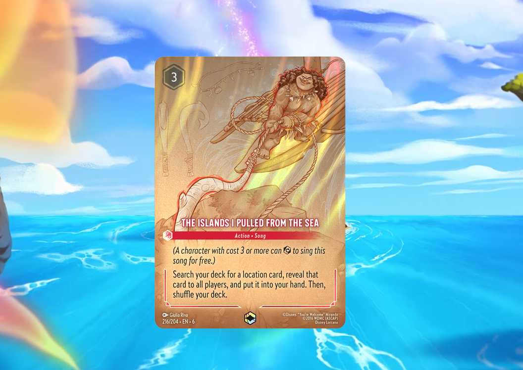 All Disney Lorcana: Azurite Sea Enchanted Cards, Ranked All Disney Lorcana: Azurite Sea Enchanted Cards, Ranked
