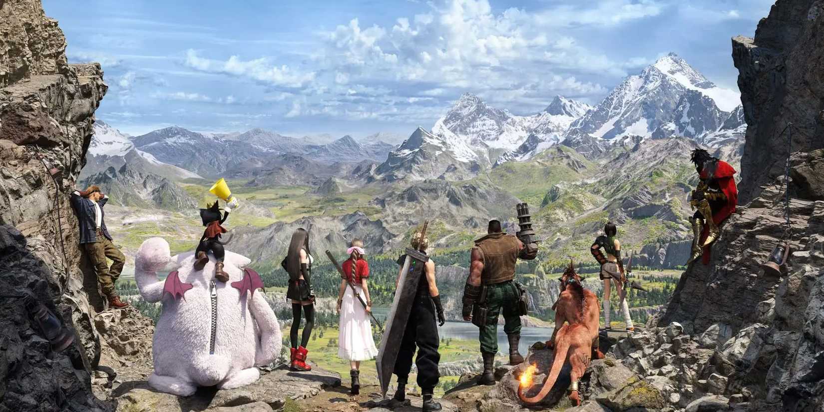 The party heads off for a new location in Final Fantasy 7 Remake Part 3.