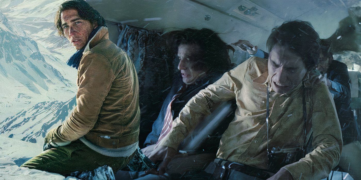 The plane accident in Society of the Snow