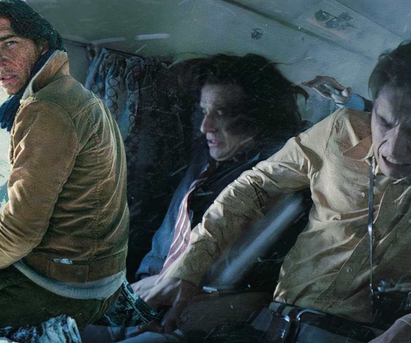 The plane accident in Society of the Snow