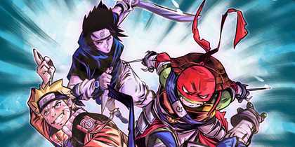 Turtle Charge TMNT x Naruto Gives Leonardo His Coolest Design in History