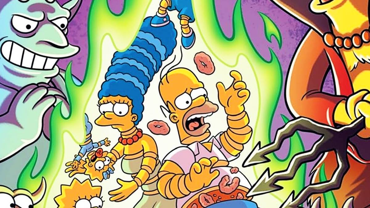 Simpsons Cauldron The Simpsons: Treehouse Of Horror Omnibus Is A Must-Have For Fans Of ...