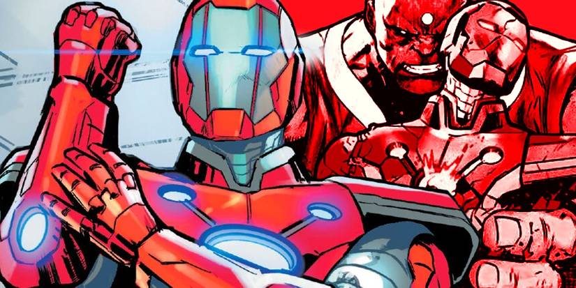 ULTIMATE TONY STARK BEING CRUSHED BY THE HULK