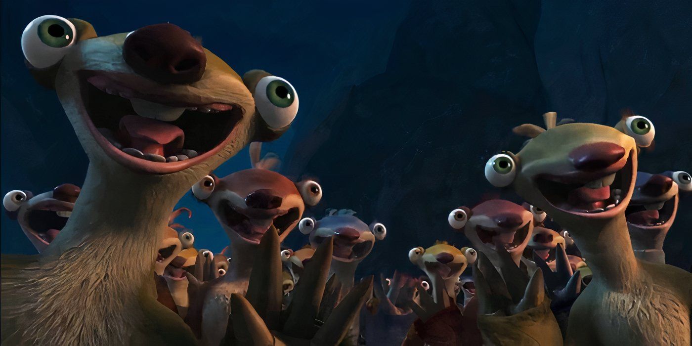 Esta escena de Ice Age predice cada película de la serie