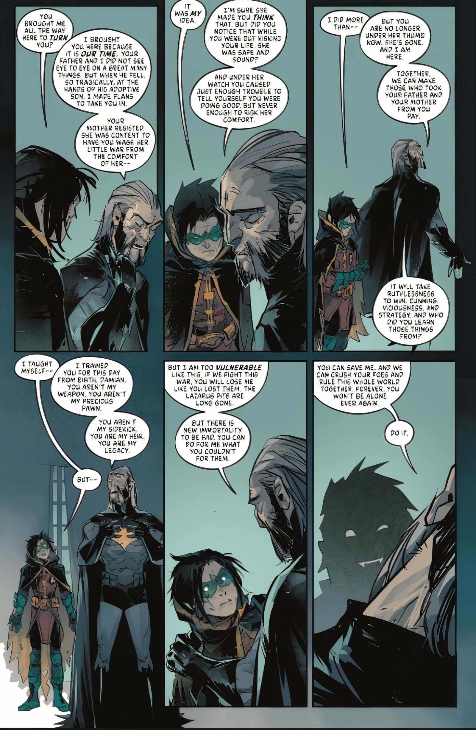 V Guerra Mundial #3 ra's al ghul 3