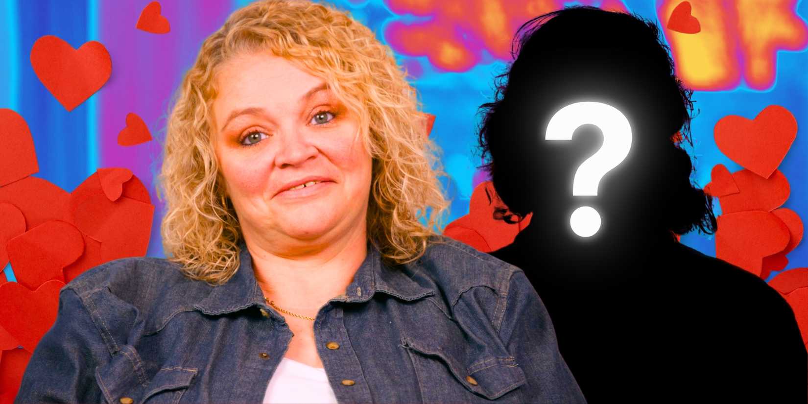 Эманда Халтерман из *1000-lb Sisters* с таинственной фигурой.