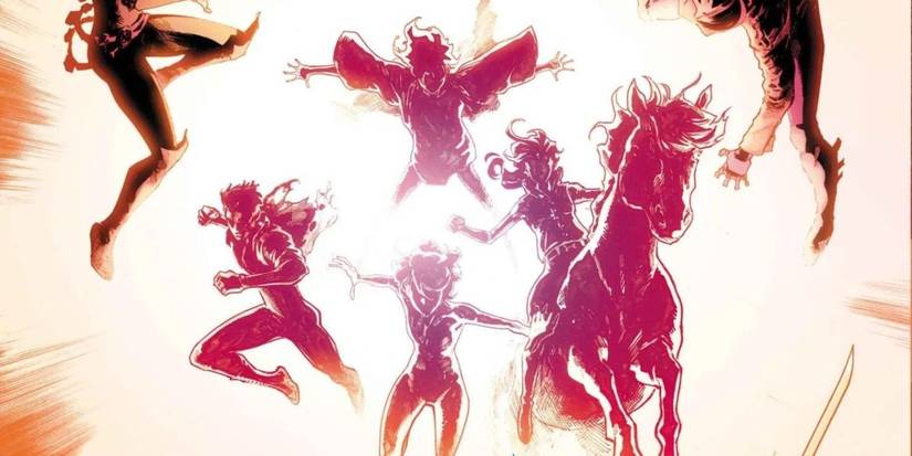 Uncanny X-Men; Outliers Calico ,Jitter, Ransom, and Deathdream