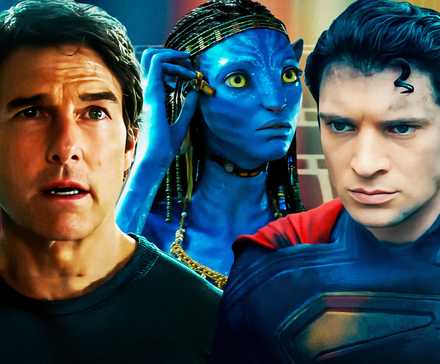 Том Круз в фильме "Миссия невыполнима: Последний рубеж", Нейтири из "Аватар" и Дэвид Коренсвет в "Супермене"