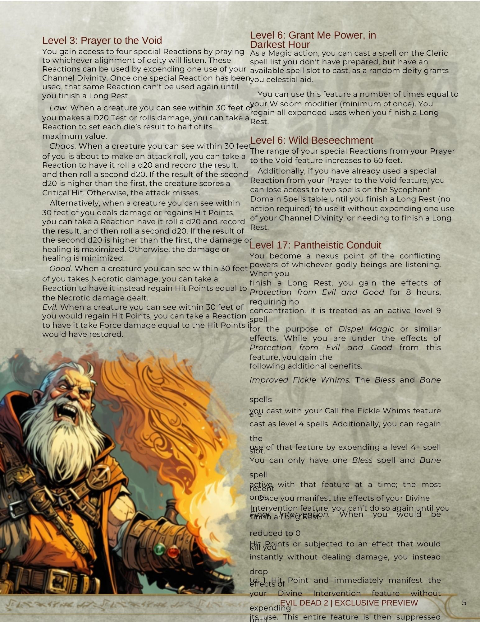 The Evil Dead 2 RPG Supplement Will Bring Blood, Sweat, & Fears To Your ...