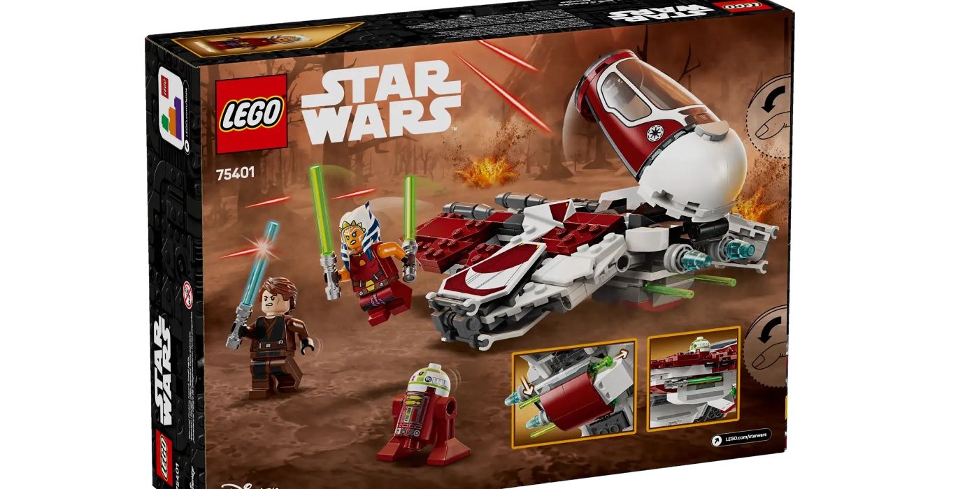 LEGO Announces Six New Star Wars Sets: Ahsoka's Jedi Interceptor