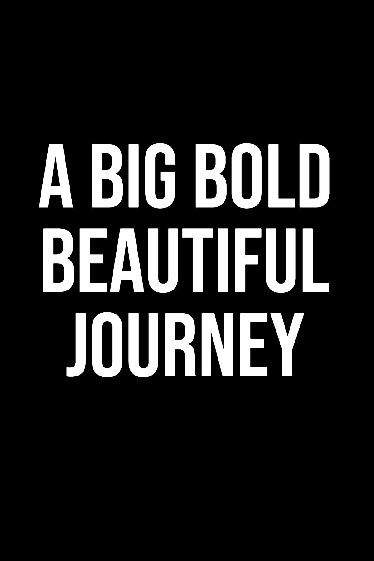 A Big Bold Beautiful Journey