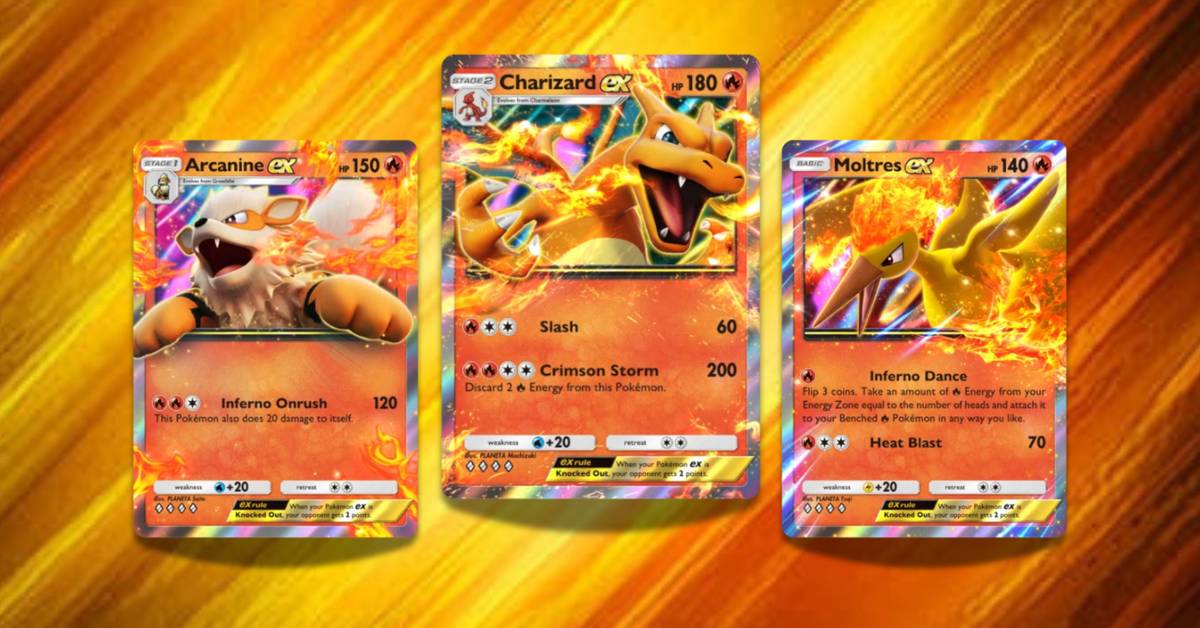 pokemon tcg best fire cards Type Assortment Bundle Most Valuable Basic Fire Cards