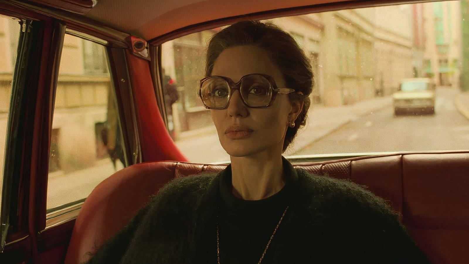 Actress Angelina Jolie as Maria Callas in Pablo Larrain’s biopic, Maria. 