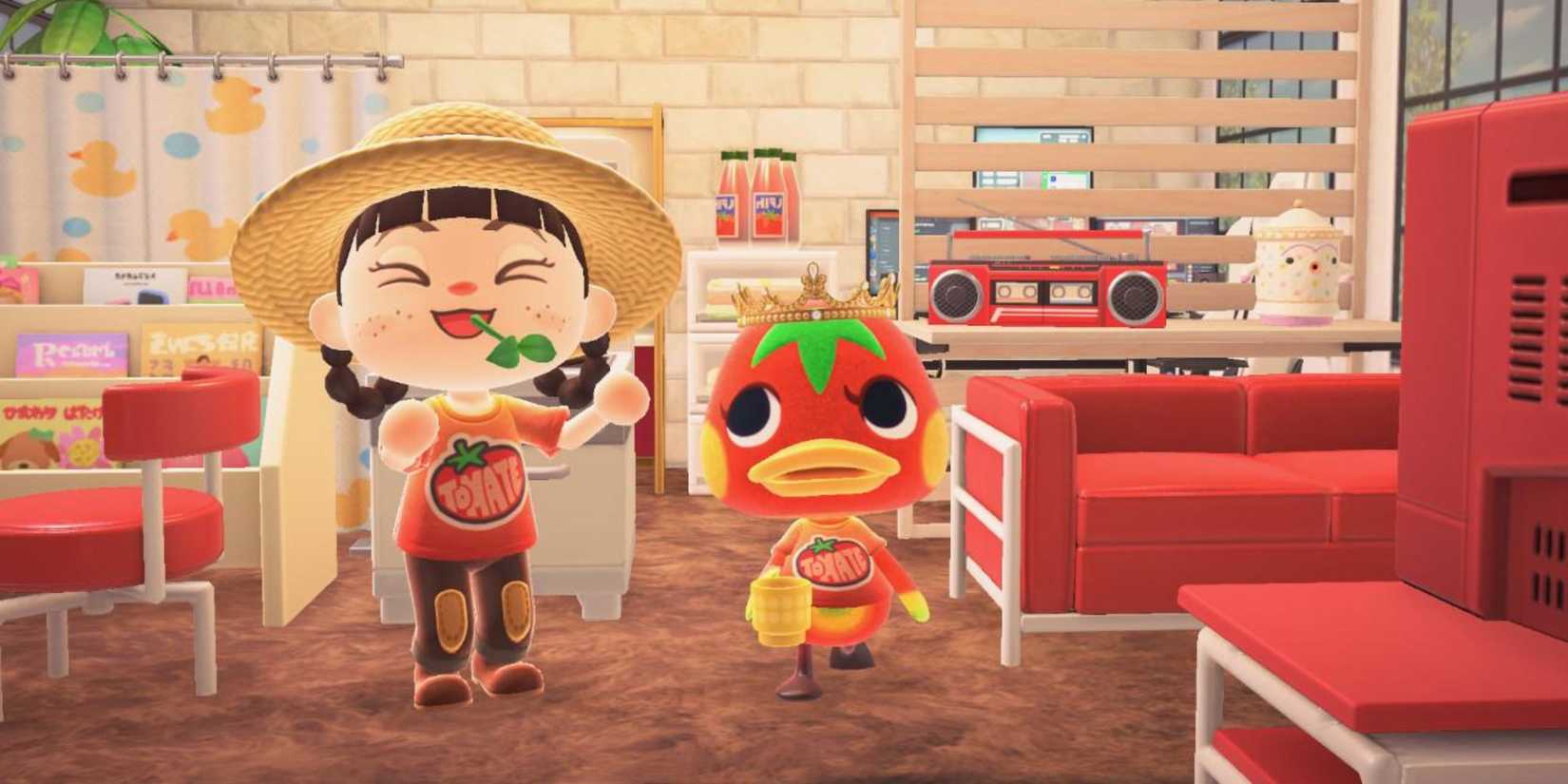 Animal Crossing New Horizons Tomato festival tee on Ketchup.