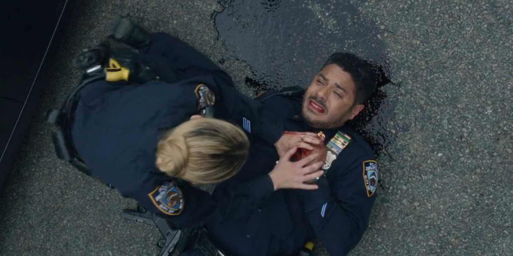 Blue Bloods Eddie tries to save Badillo after he is shot