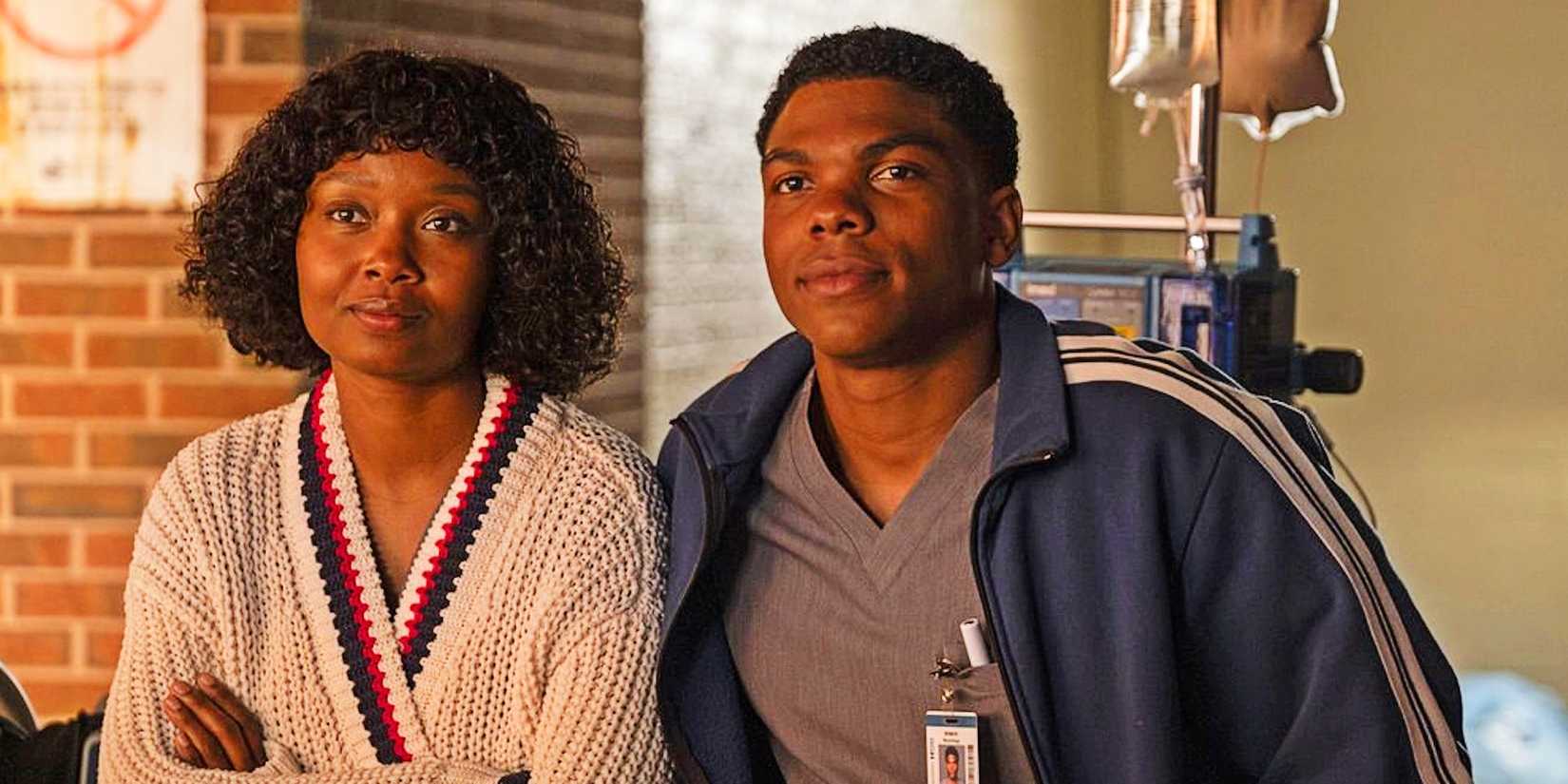 Ashleigh LaThrop and Spence Moore II as Ericka and Jacob in Brilliant Minds