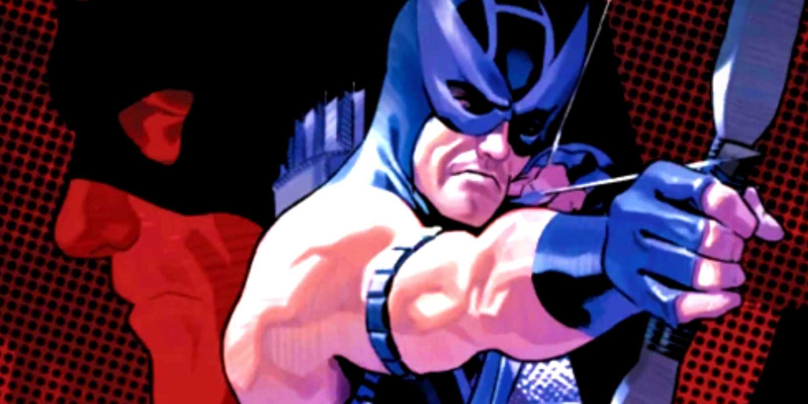 Ocupante como Gavião Arqueiro nos Dark Avengers da Marvel