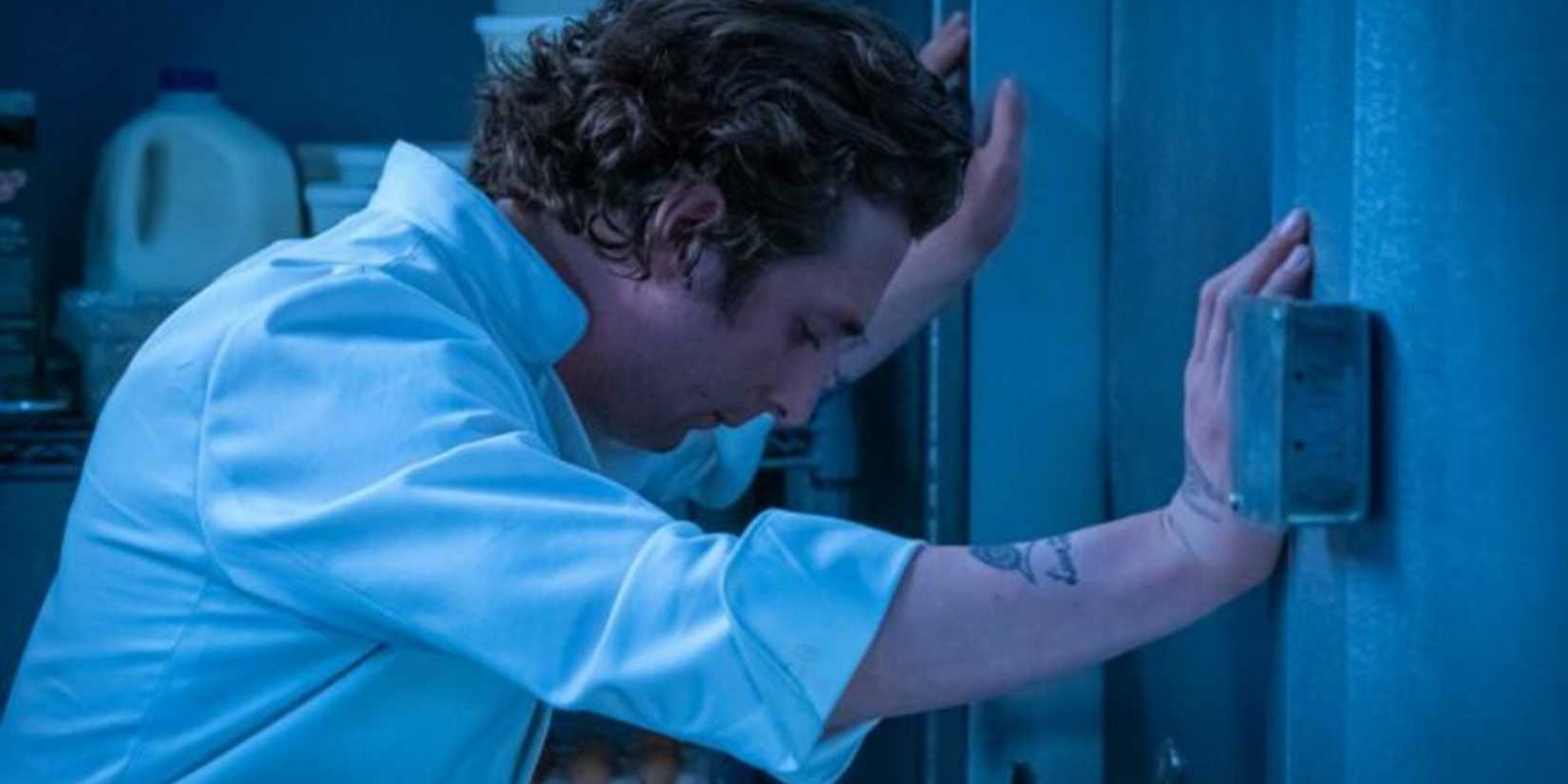 Carmy gets stuck in the fridge in The Bear