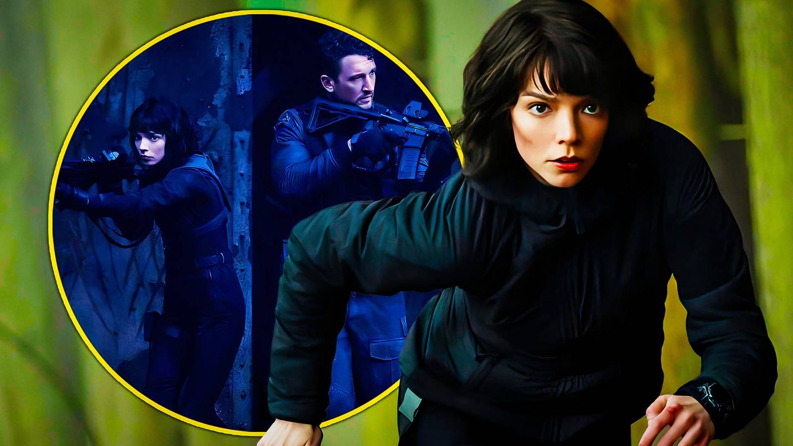 Anya Taylor-Joy & Miles Teller Dig Deep Into The Gorge's Biggest Action Scene & Alternate Endings