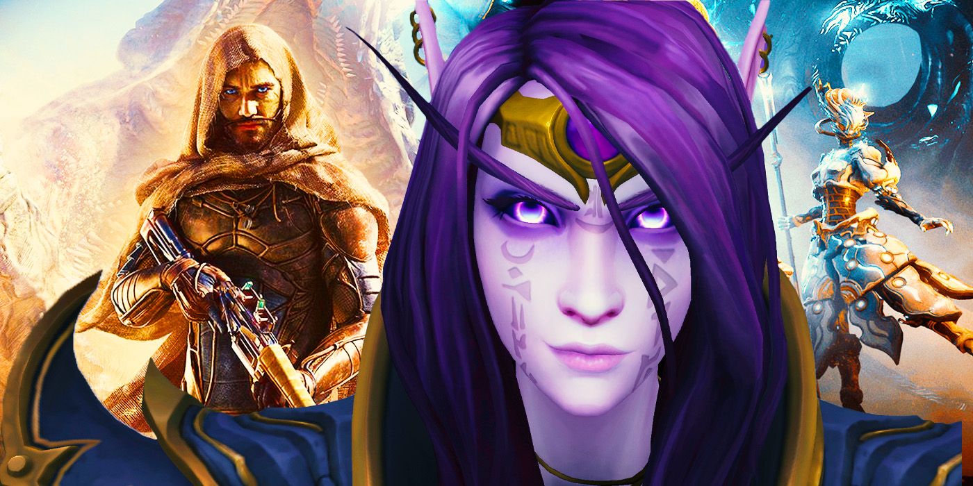 Character from Dune Awakening with a character from WOW-1