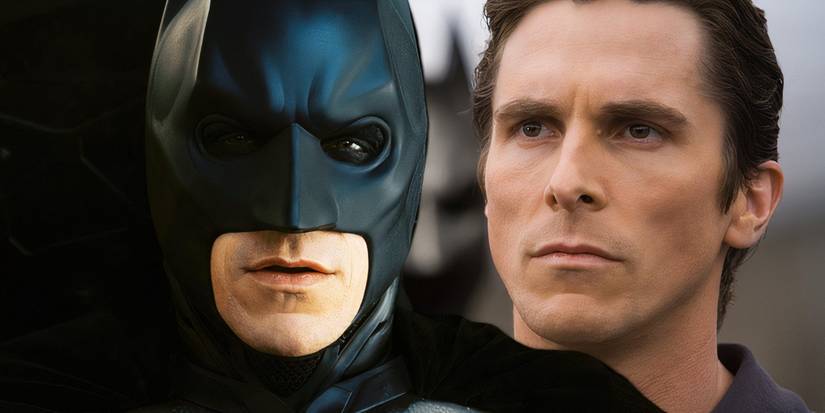Christian Bale as Batman and Bruce Wayne in The Dark Knight trilogy