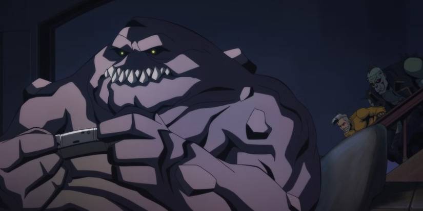 Clayface in Creature Commandos Episode 5 playing video games
