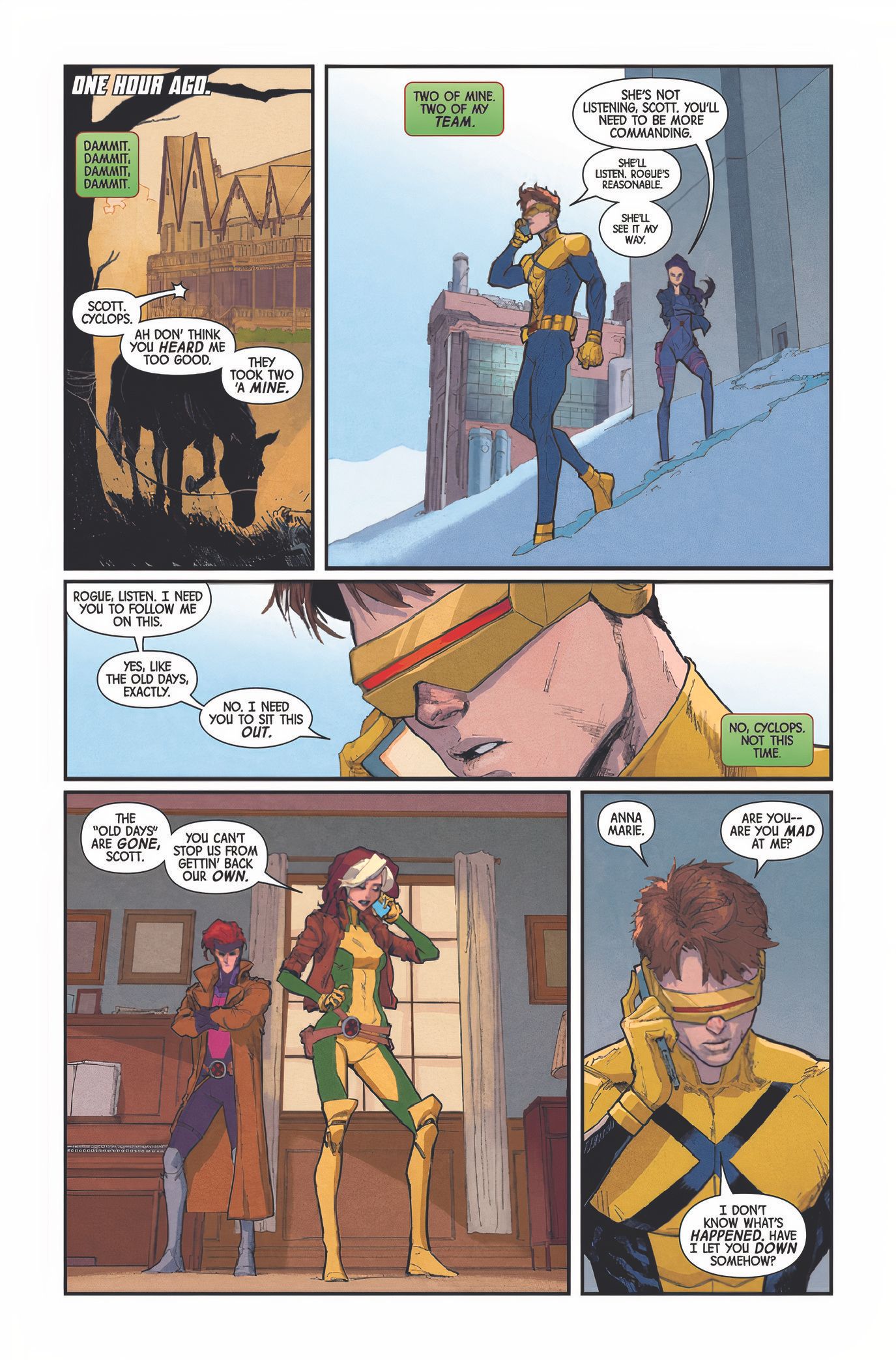 It's Official: Rogue Doesn't Consider Professor Xavier the X-Men's ...