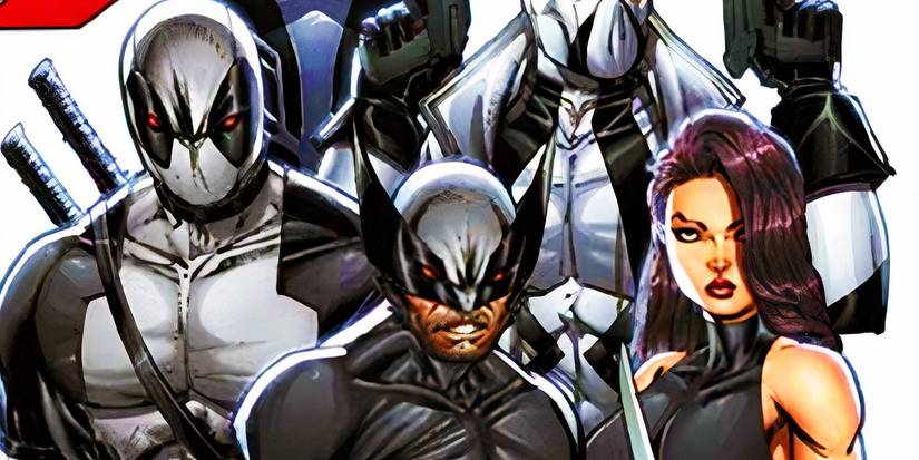Deadpool, Wolverine and other mutants in X-Force in Marvel Comics