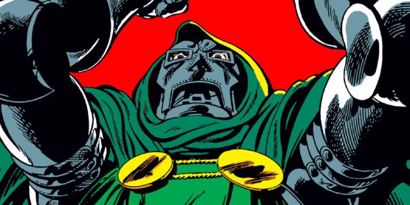 DOCTOR DOOM LOOKING ANGRY