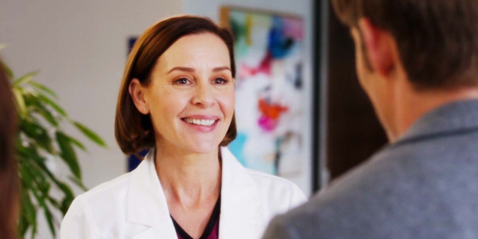 Embeth Davidtz as Nancy Shepherd in Grey's Anatomy season 15, episode 21