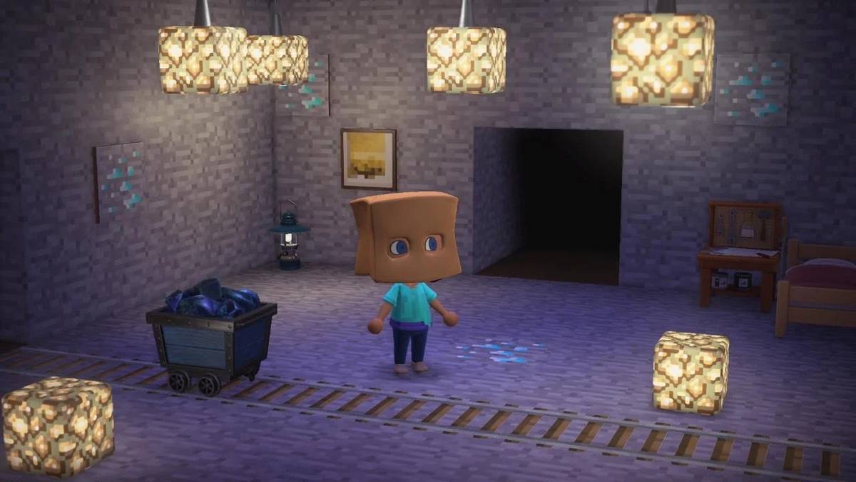 Animal Crossing New Horizons Player Recreates A Minecraft World In A ...