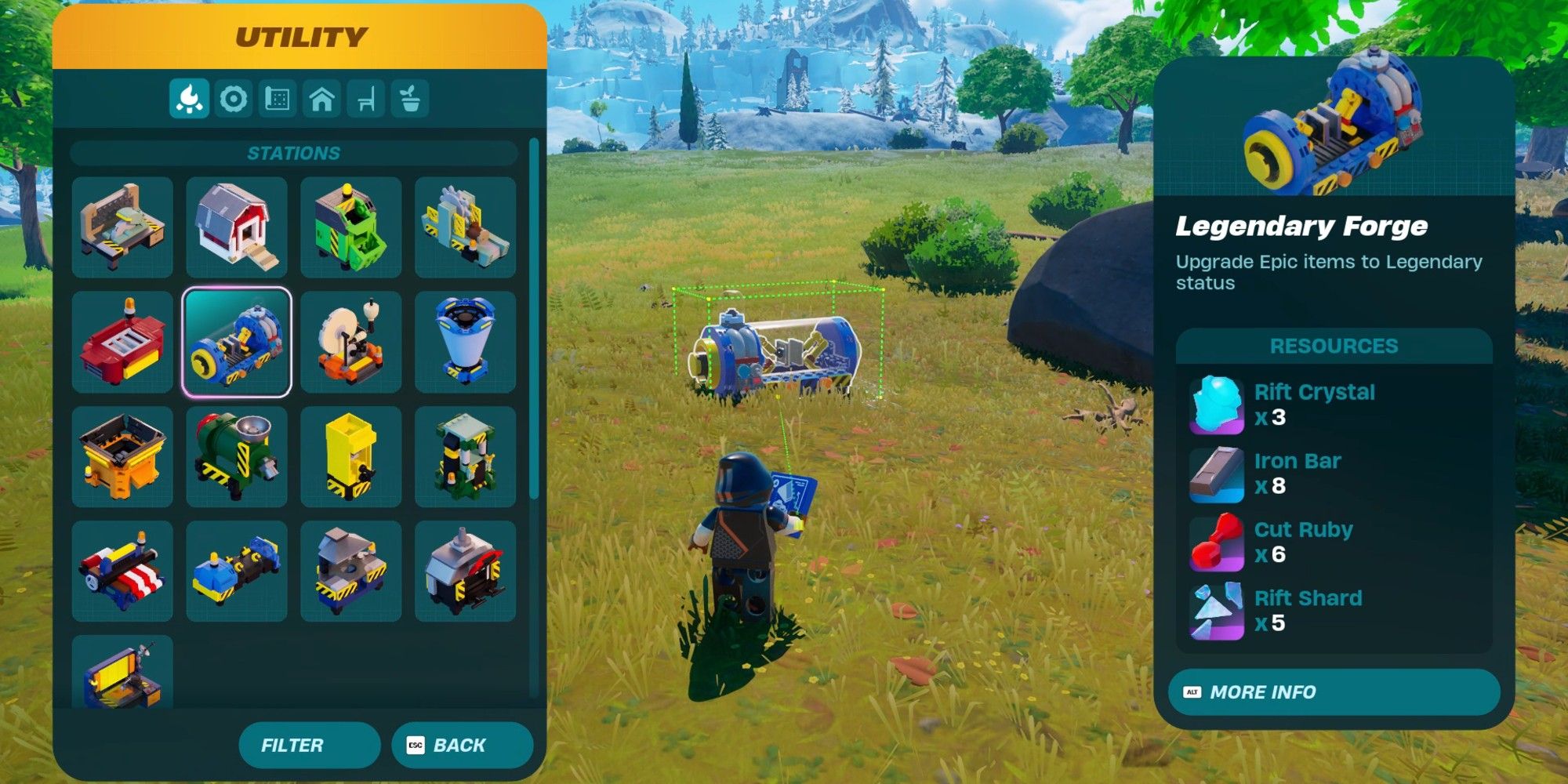 LEGO Fortnite Odyssey: How To Get Mythic & Legendary Weapons