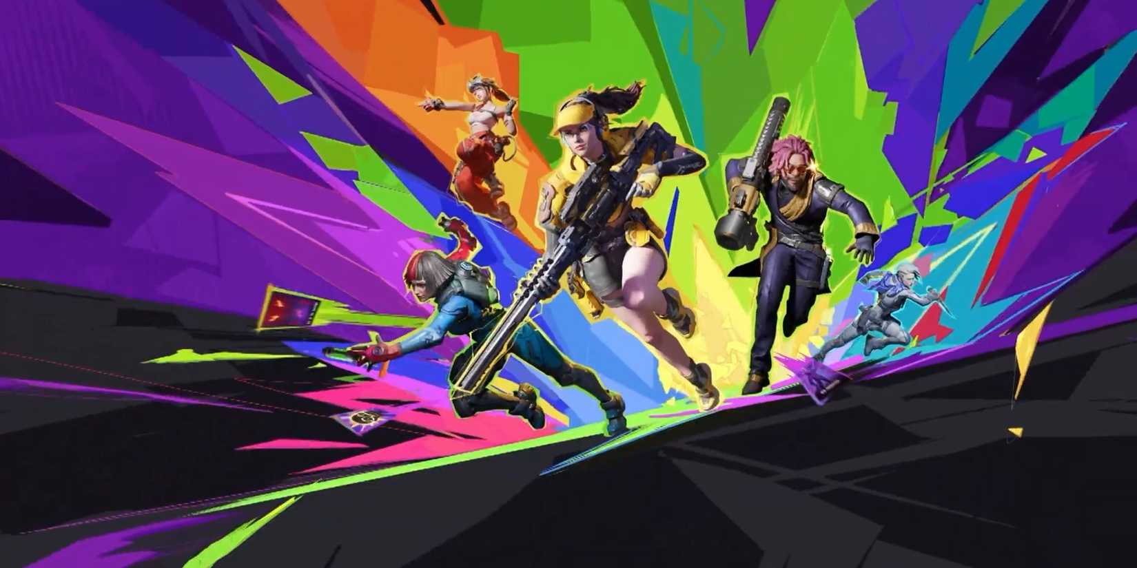 FragPunk characters running next to each other.