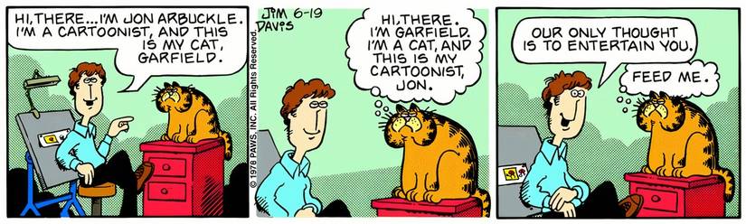 Fuy Garfeild Garfield Creator Explains Real Reason the Cartoon Cat Is So Popular ...