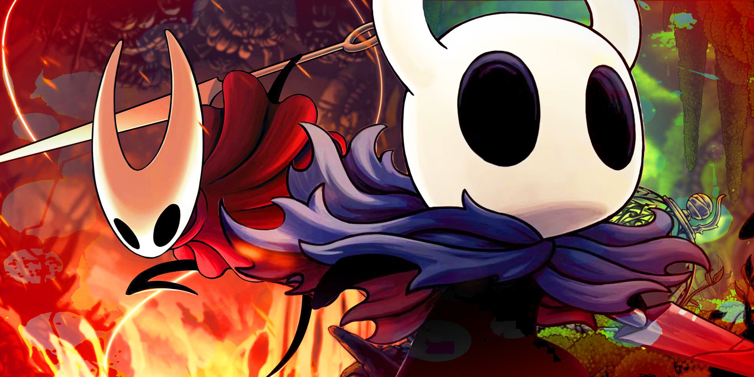 Hollow Knight and Silksong character