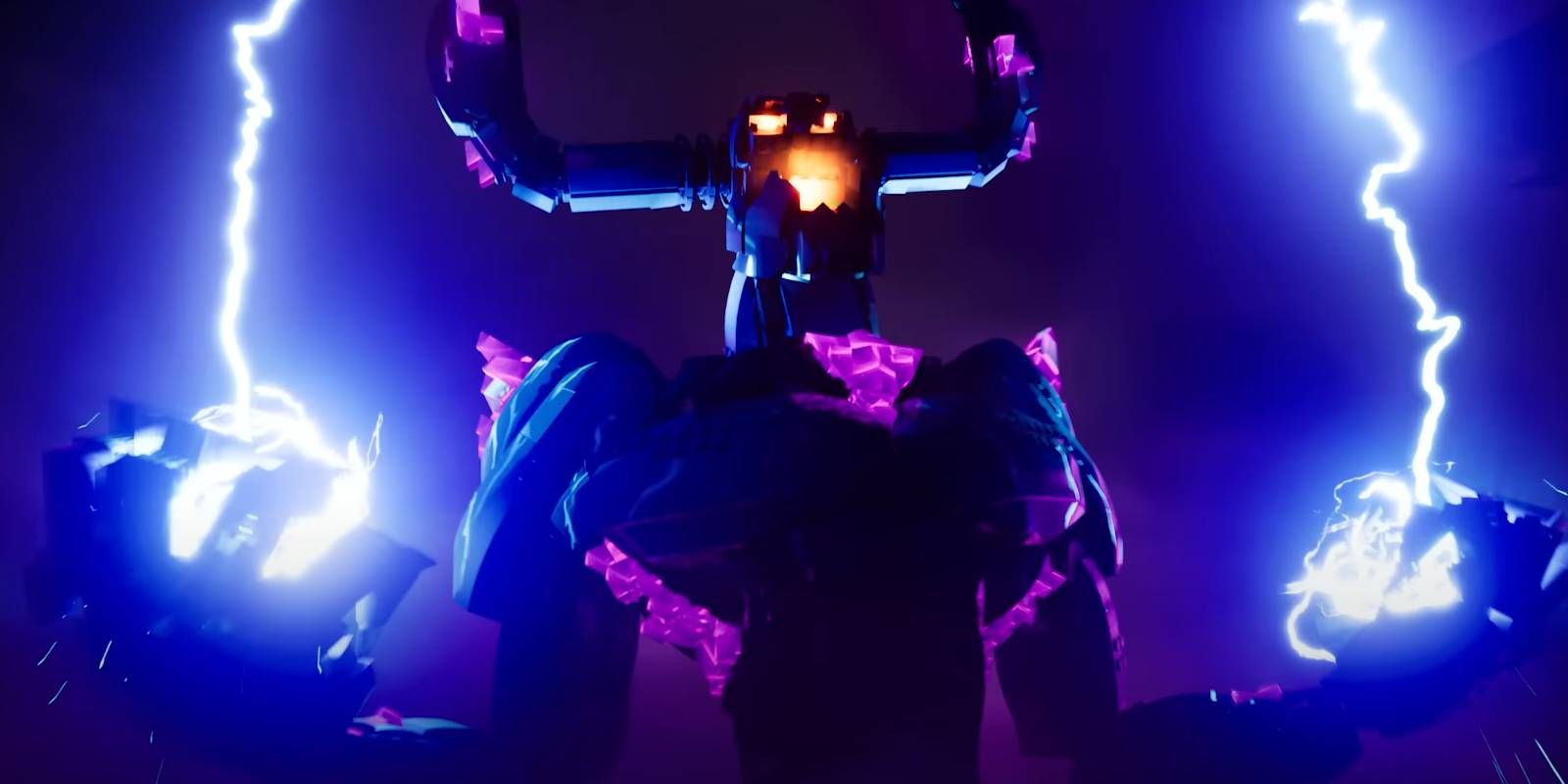 Финальный босс LEGO Fortnite Odyssey: Storm King из первого трейлера