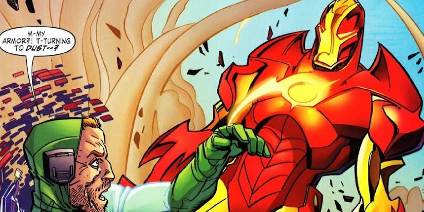 iron man armor from iron man the end