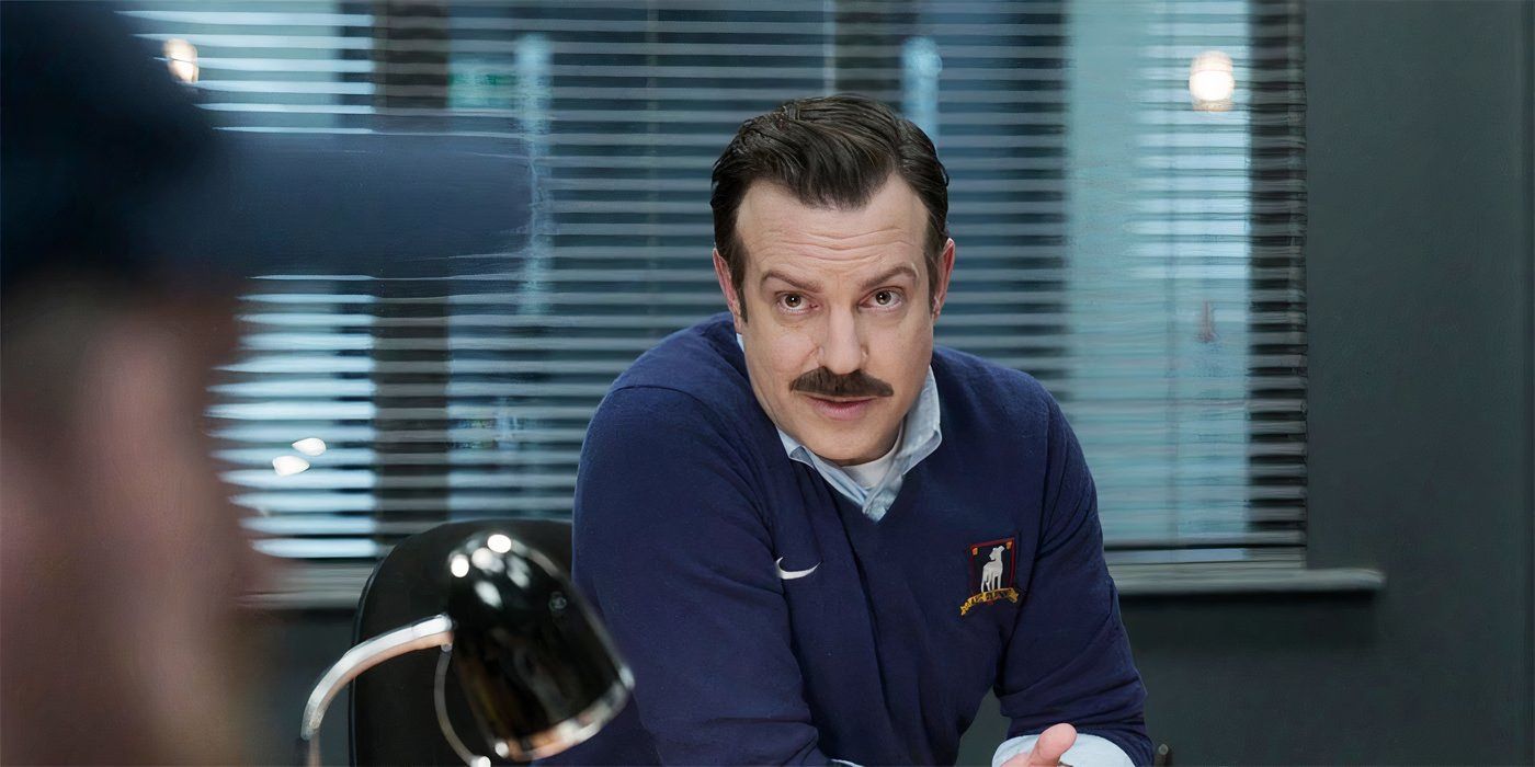 Jason Sudeikis as Ted Lasso in Ted Lasso season 3