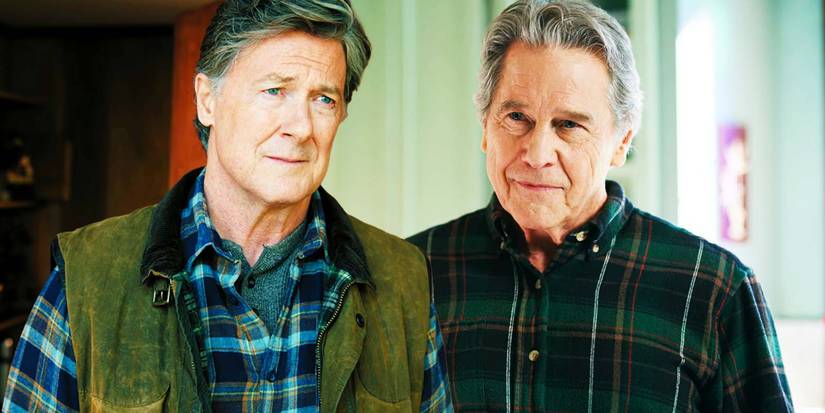 John Allen Nelson as Everett Reid and Tim Matheson as Doc Vernon Mullins in Virgin River season 5's finale-1