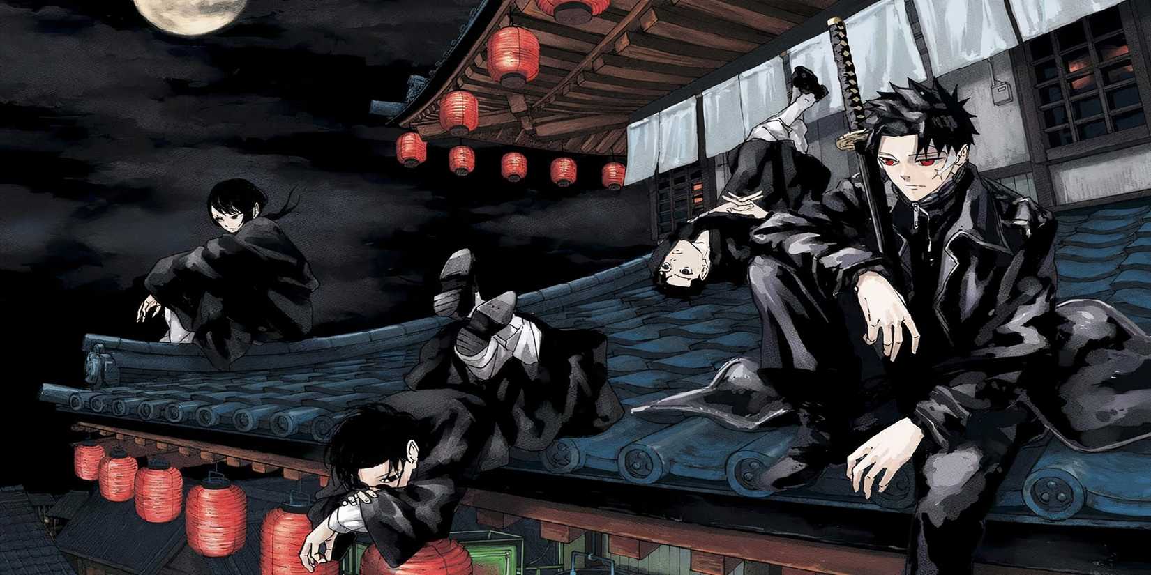 Color page for Kagurabachi chapter 59