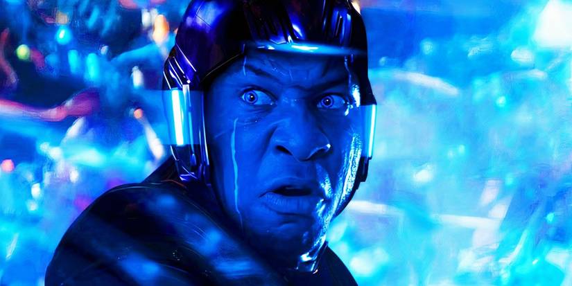 Kang looking shocked in Ant-Man Quantumania