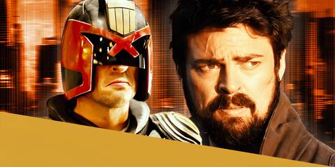 Karl Urban as Dredd