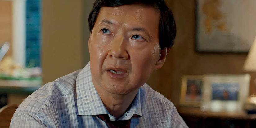 Ken Jeong as Eugene looking upset in Accused season 2