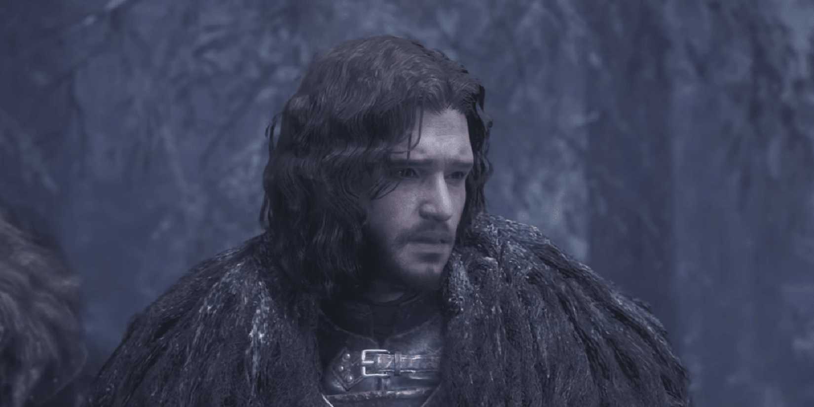 Jon Snow in Game of Thrones Kingsroad