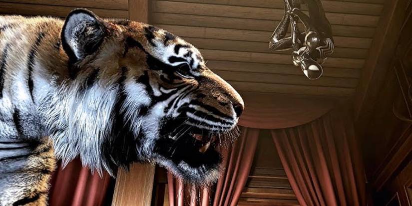 Kraven's Tiger Dima in Spider-Man 2