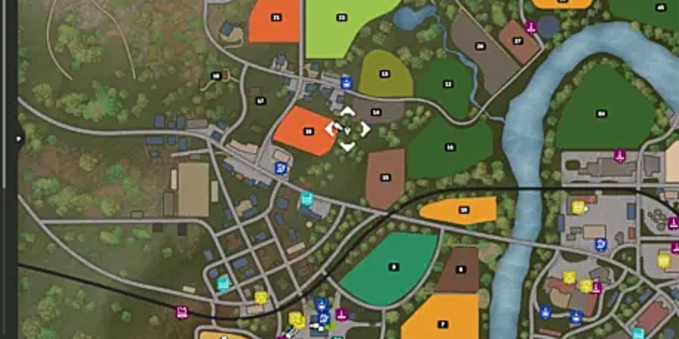 Farming Simulator 25: All Collectible Locations In Riverbend Springs