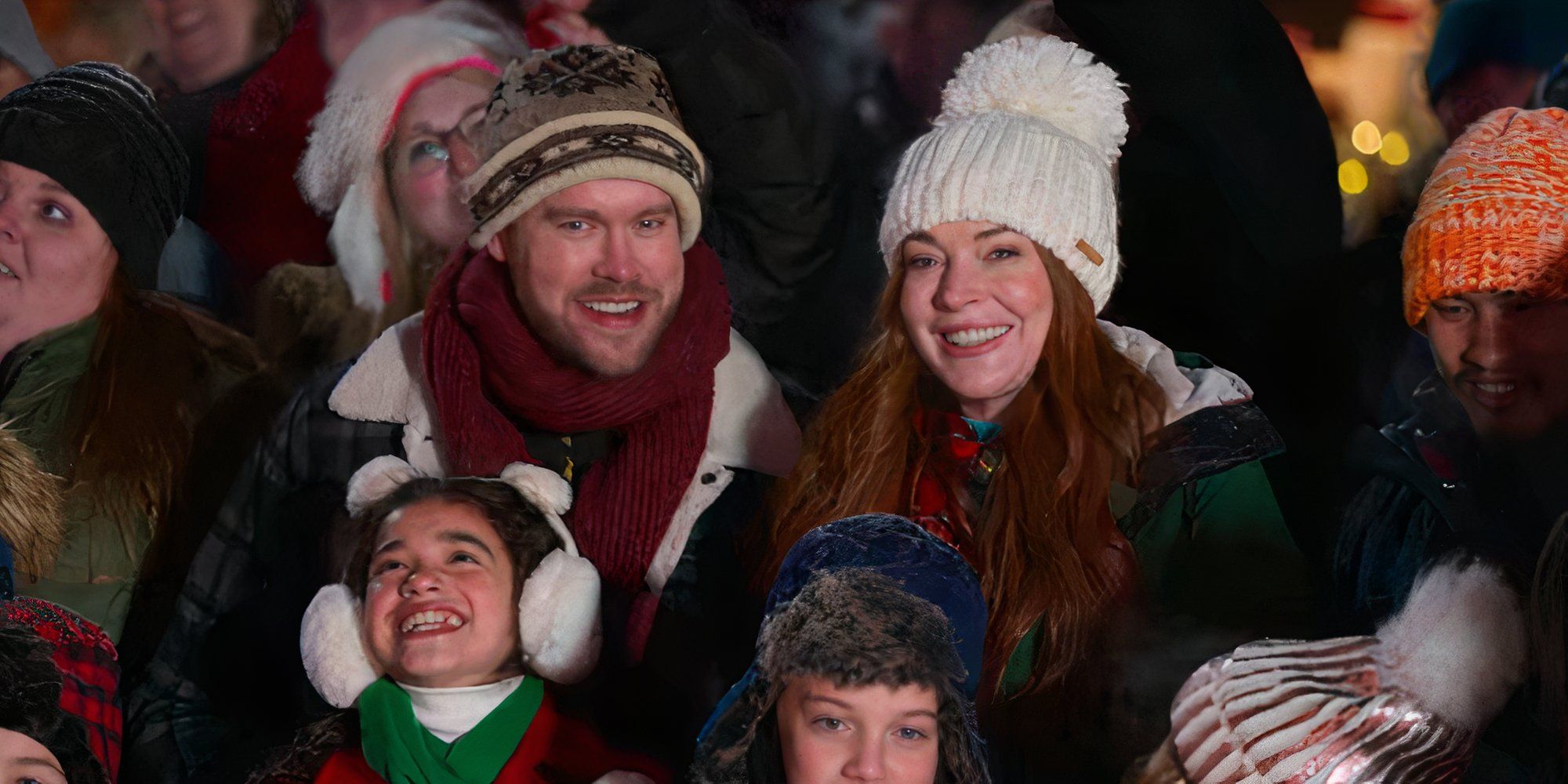 Lindsay Lohan's New Christmas Movie Just Completed Her Acting Comeback 9 Months Before Freaky Friday 2