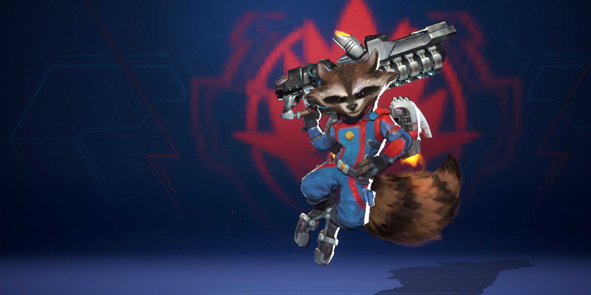 Rocket Rivals Drawing Rocket Raccoon Marvel Rivals Abilities