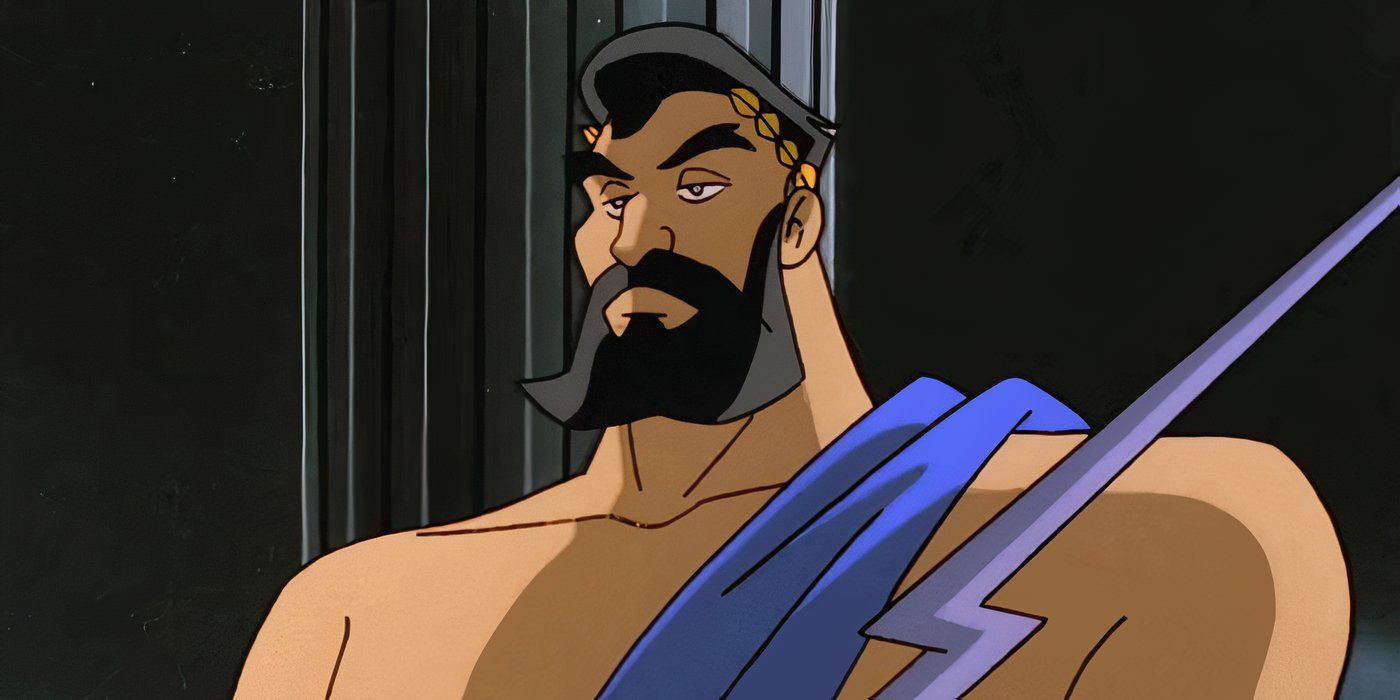 Maxie Zeus looking unimpressed in Batman the Animated Series