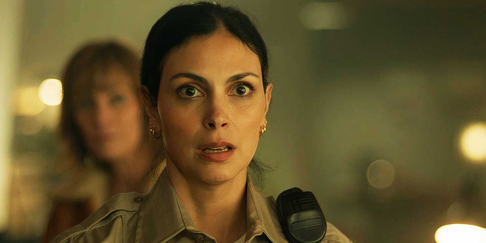 Mickey looking shocked in Fire Country season 2, episode 4